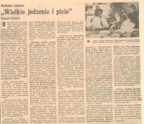 Artykuł Bogumiła Kunickiego