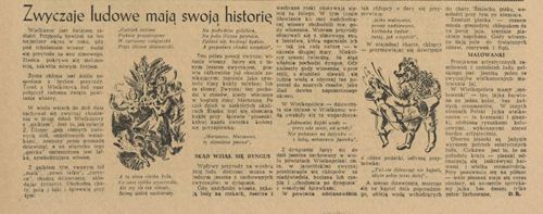 Artykuł dotyczący wielkanocnych zwyczajów
