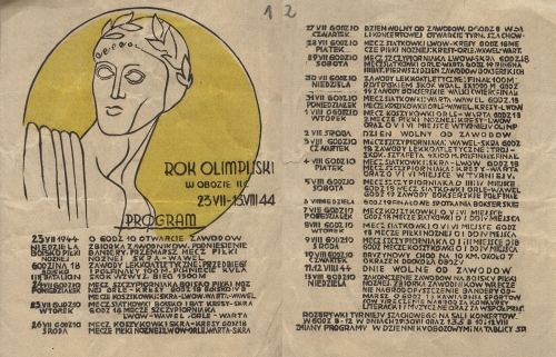 Program zawodów olimpijskich