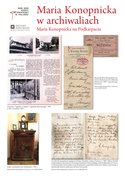Maria Konopnicka w archiwaliach