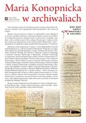 Maria Konopnicka w archiwaliach