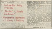 Zimowy wypoczynek w latach minionych